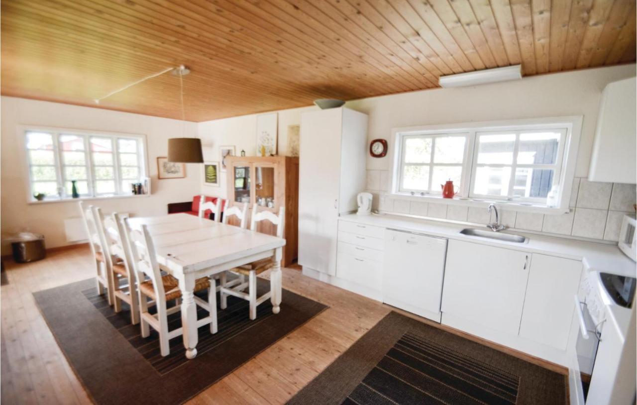 Nice Home In Knebel With Kitchen Екстериор снимка