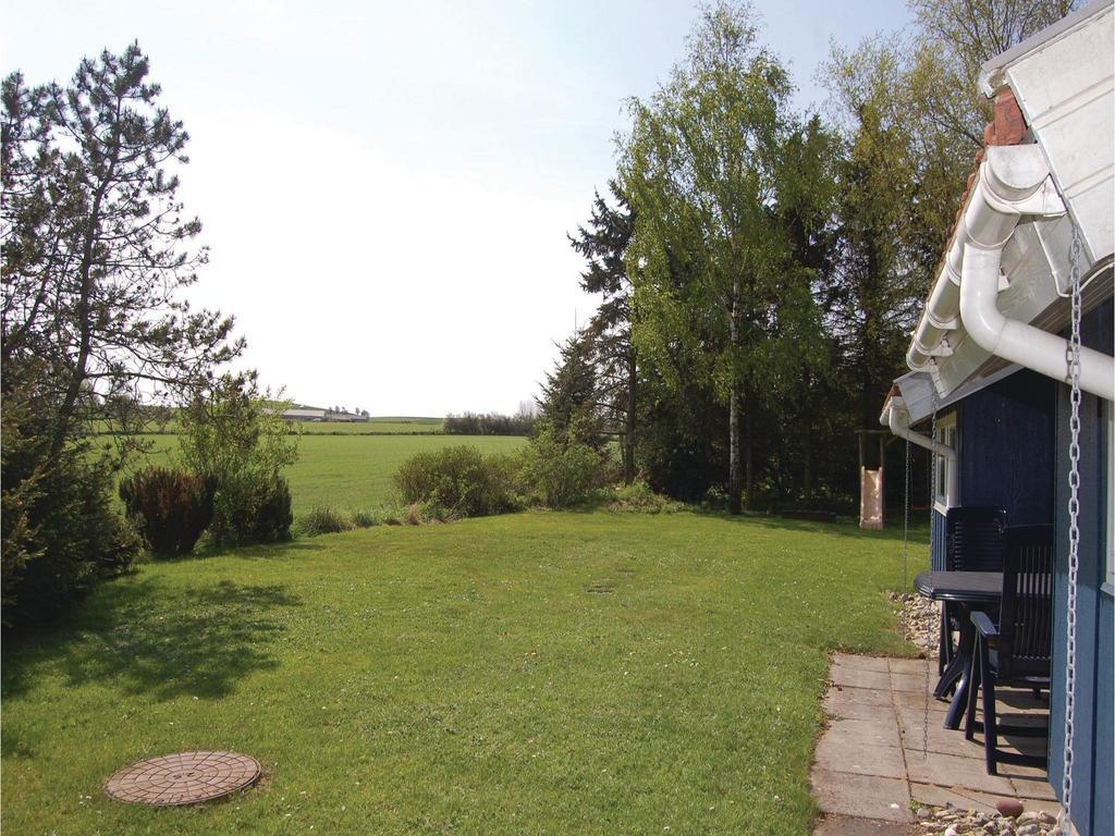 Nice Home In Knebel With Kitchen Екстериор снимка